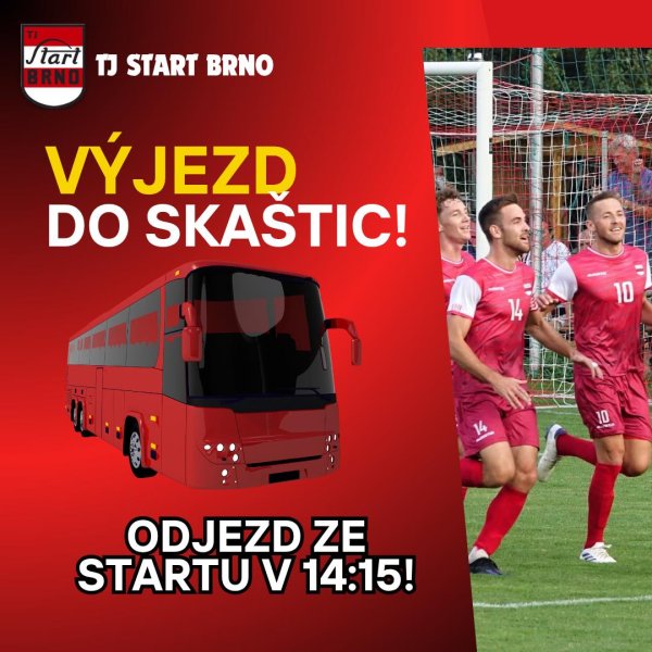 Změna času odjezdu do Skaštic